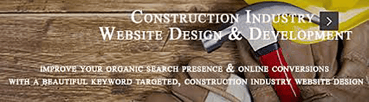 Construction Industry Website Design